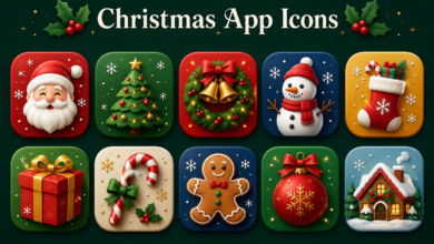 Christmas App Icons
