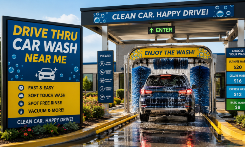 Drive Thru Car Wash Near Me