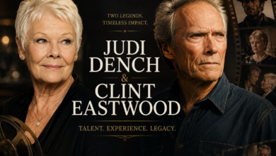 Judi Dench and Clint Eastwood