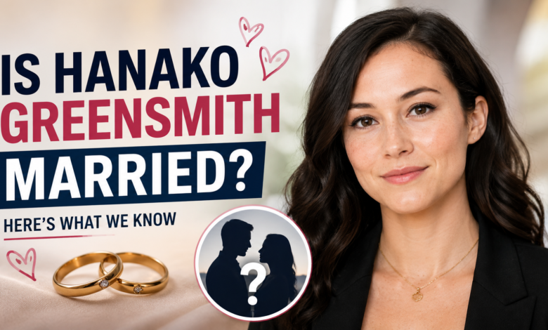 Is Hanako Greensmith Married