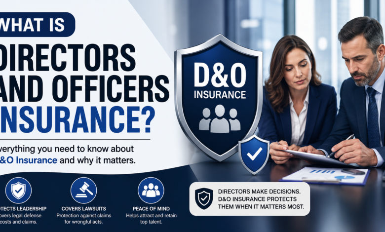 What Is Directors and Officers Insurance