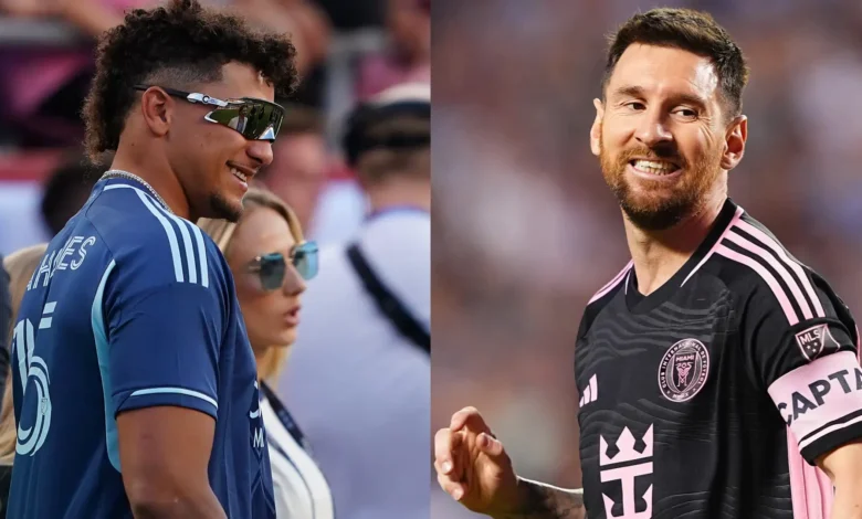 Lionel Messi and Patrick Mahomes