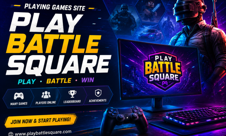 Playing Games Site PlayBattleSquare