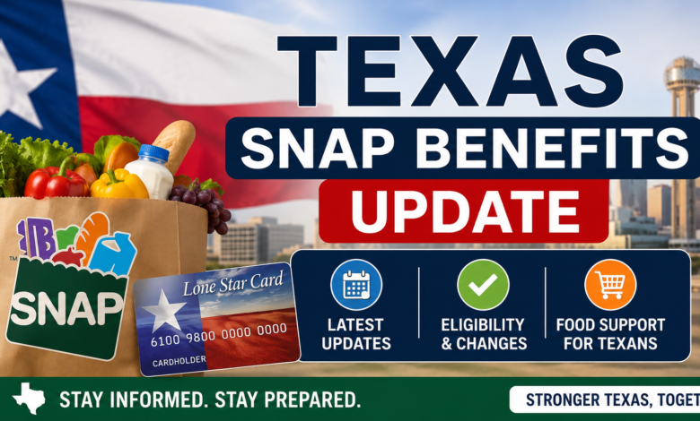 Texas SNAP Benefits Update