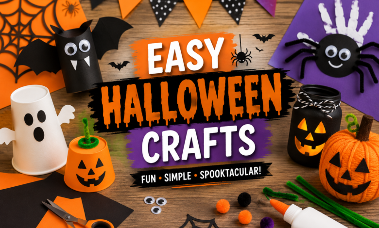 Easy Halloween Crafts