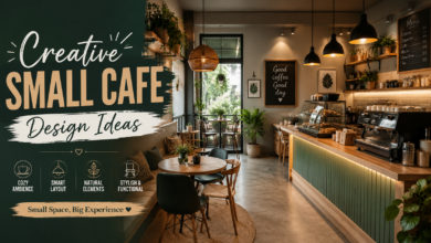 Creative Small Cafe Design Ideas