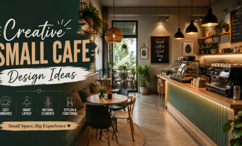 Creative Small Cafe Design Ideas