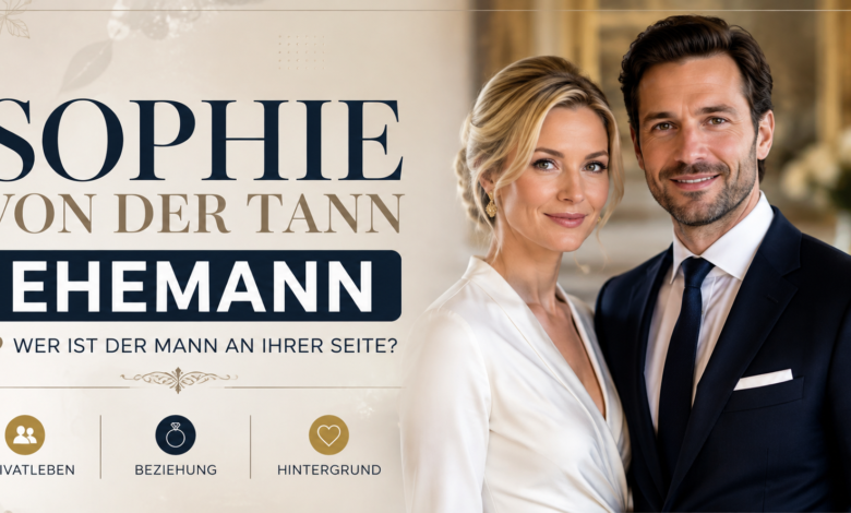 Sophie von der Tann Ehemann