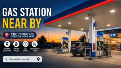 Gas Station Near By