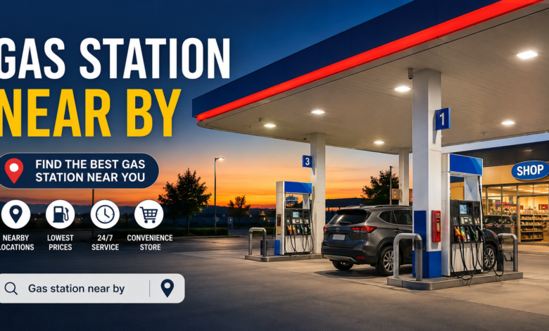 Gas Station Near By