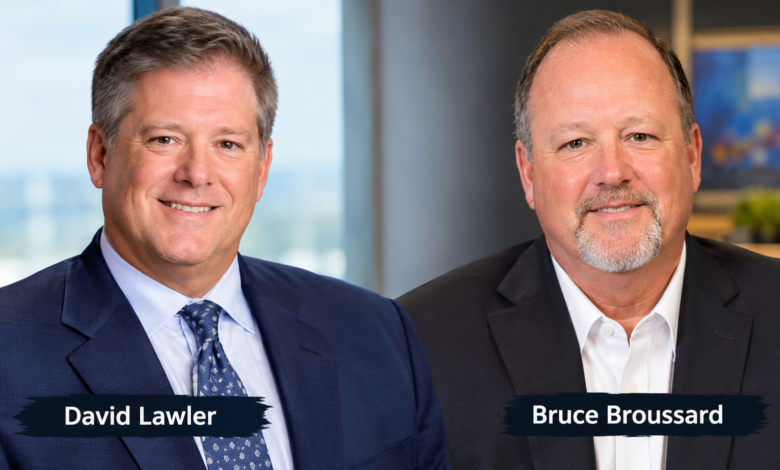 David Lawler and Bruce Broussard