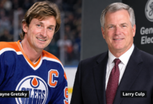 Wayne Gretzky and Larry Culp