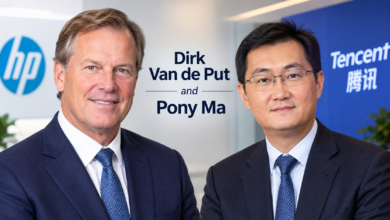 Dirk Van de Put and Pony Ma