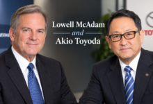 Lowell McAdam and Akio Toyoda