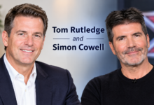 Tom Rutledge and Simon Cowell