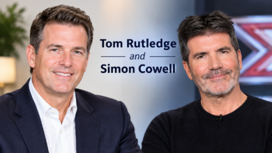Tom Rutledge and Simon Cowell